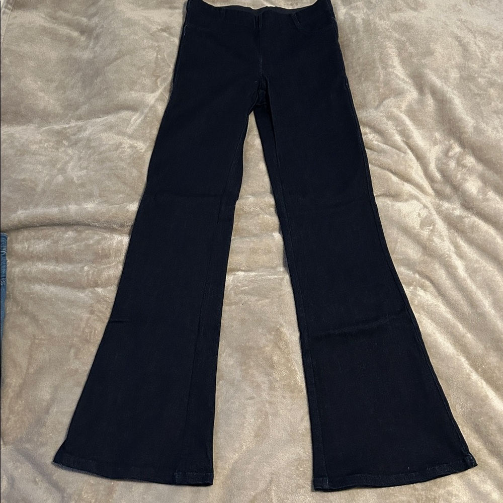 “Glam” stretchy high waist super flare pants